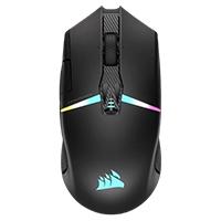 Mouse Corsair Nightsabre / Gaming / Inalambrico / Rgb / Led / Optico / Color Negro / 26,000 Dpi /