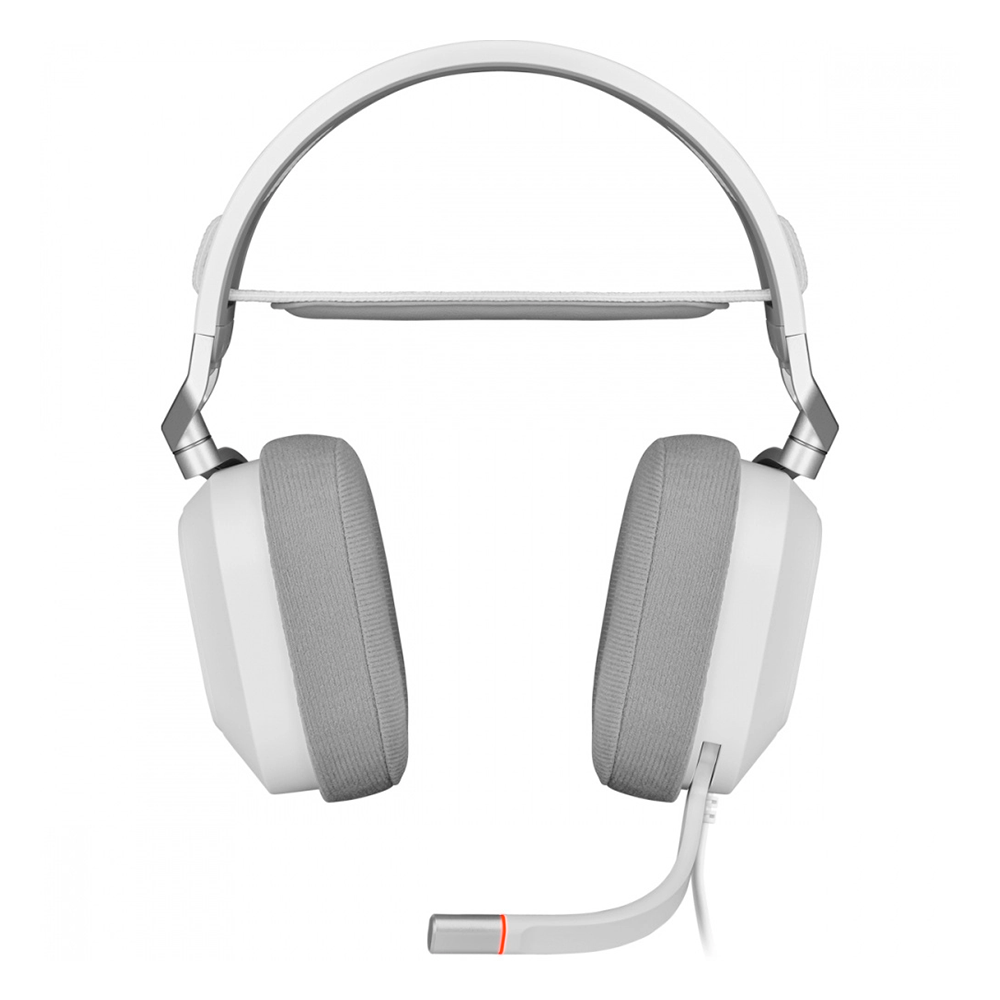 Auriculares Premium Para Juegos Con Sonido Envolvente 7.1 Corsair Hs80 Rgb Usb,/blanco