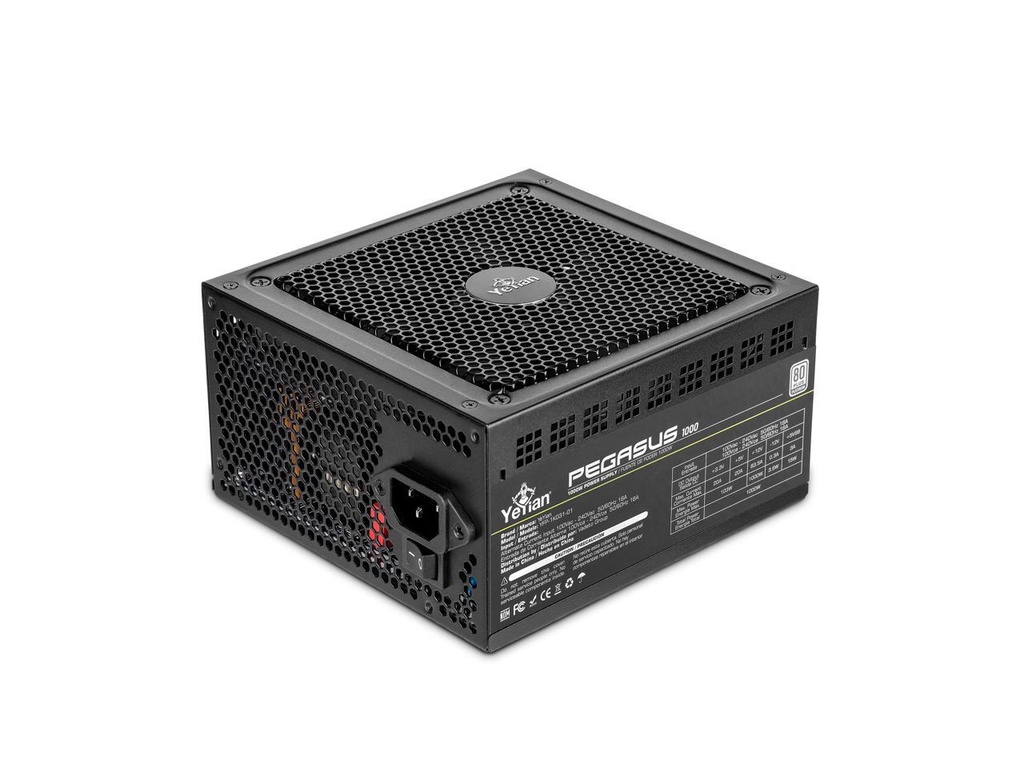 Fuente De Poder Yeyian Pegasus 1000w 80 Plus Platinum Atx 12v 3.0 (pue)