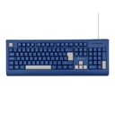 Teclado Slim Getttech Azul EspaÑol Usb Con Reposamanos Ggk-esmwr-02-bl