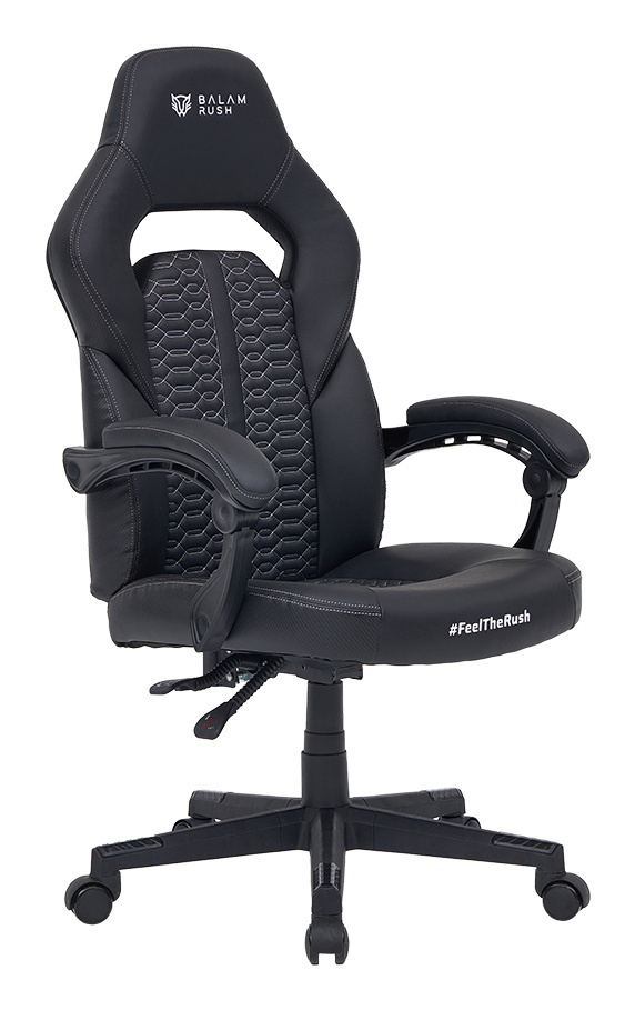 Silla Gamer Balam Rush Force Super Z5 / Hasta 150 Kg / Inclinacion 180 Grados / Reposabrazos 2d /