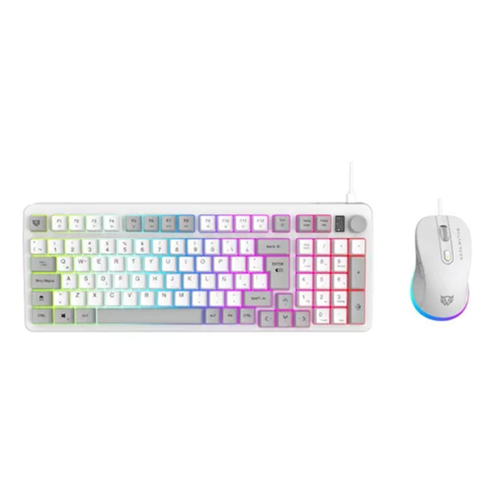 Kit Gamer Balam Rush Squad Conquest Pro Kg525 / Teclado Y Mouse / Dual / Dongle Usb - Bt / EspaÑol