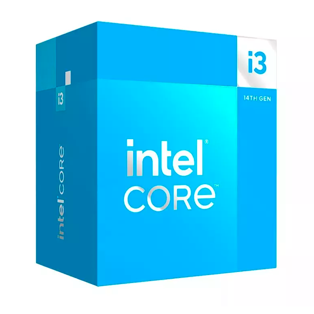 Procesador Intel Core I3-14100 4core, 12mb, 3.5ghz, 1700