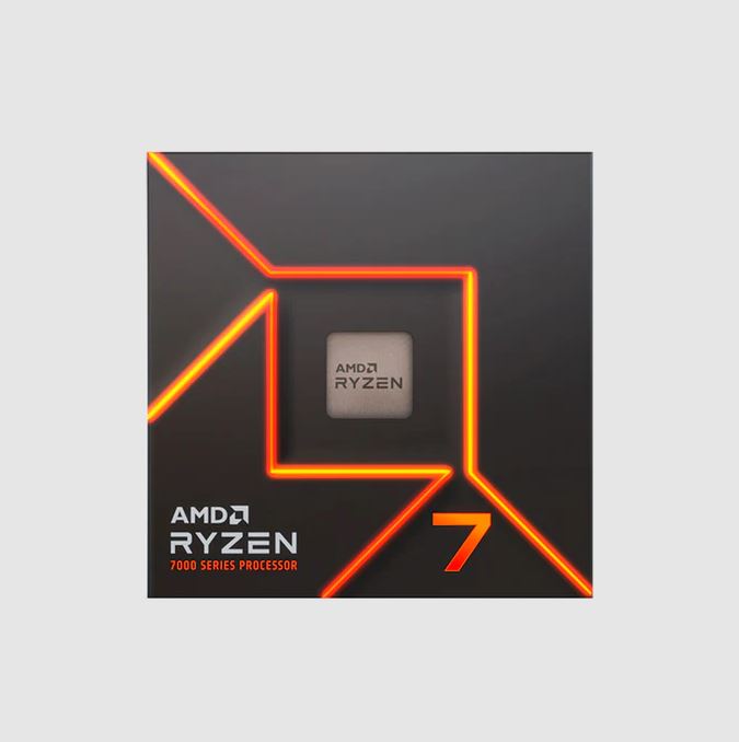 Procesador Amd Ryzen 7 7700 8core, 32mb, 3.8ghz,  Am5