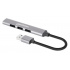Hub Usb A Manhattan 1 Usb V3.2 + 3 Usb V2.0 Aluminio (168427)