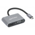 Docking Usb C Manhattan Hdmi, Vga, Usb C Pd, Usb A, (130691)