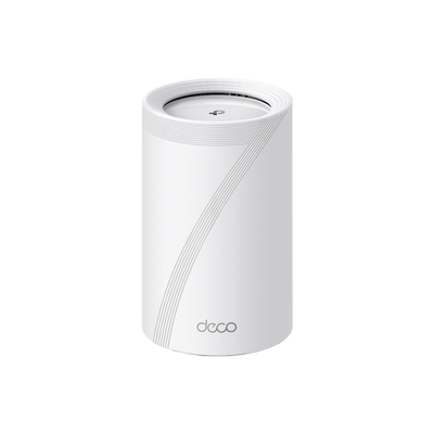 Router Inalámbrico Mesh Interior Para Hogar / Triple Banda Wi-fi 7 Be9300 Mbps / 2 Puerto 2.5 Gigabit Wan/lan / 4 Antenas Internas / Operación Multi-link Mlo / Administración Mediante La App Deco (ios, Android) / Homeshield