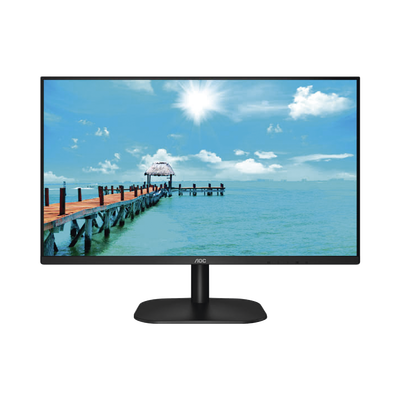 Monitor Led De 27" Vesa, Resolución 1920 X 1080 Pixeles,  Entradas De Video Vga / Hdmi. Panel Ips Lcd  Backlight Led. Ultra Delgado