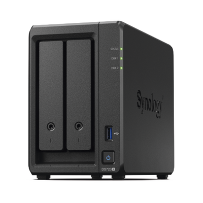 Servidor Nas De 2 Bahías (expandible A 7 Bahías) / Hasta 126 Tb / Servicio Nube Gratis (p2p) / Administración Remota Y Respaldo Programado