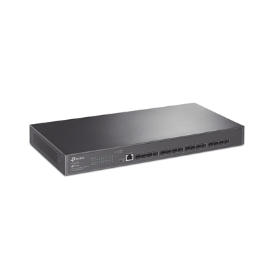 Switch Fibra Óptica L2+ Omada / 16 Puertos Sfp+ 10g / 2 Puertos Consola (rj45 Y Micro-usb) / Administración Centralizada Omada O Stand-alone / Multicast Igmp / Calidad De Servicio / Montaje En Rack / Silencioso (sin Ventiladores)