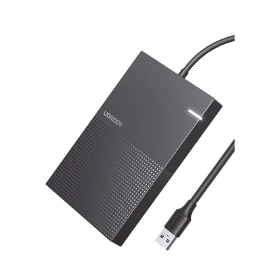 Carcasa De Disco Duro 2.5'' (enclosure) | Adecuado Para Hdd Y Ssd De 2.5” | Chip Inteligente | Uasp &amp; Trim | Led Indicador | Abs | Hibernación Automática | Compatible Con Sata I Ii Iii, Hdd, Ssd De Hasta 6tb.