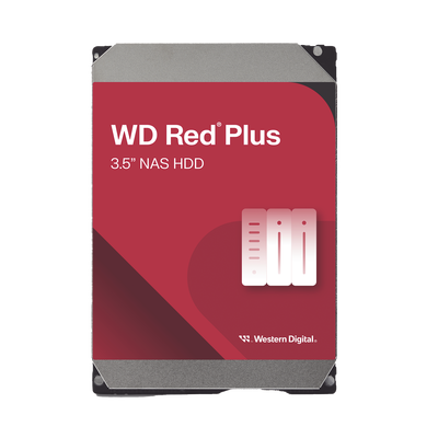 Disco Duro Red De 8tb / 5400 Rpm / Optimizado Para Nas / Uso 24-7 / 3 Años De Garantia