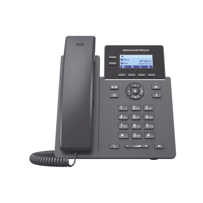 Teléfono Ip Wi-fi Grado Operador, 2 Líneas Sip Con 4 Cuentas, Codec Opus, Ipv4/ipv6 Con Gestión En La Nube Gdms