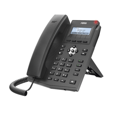 Teléfono Ip Empresarial Para 2 Lineas Sip Con Pantalla Lcd,  Puertos Gigabit, Códec Opus, Conferencia De 3 Vías, Poe.