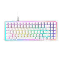 Teclado MecÁnico Nzxt Function Elite Mini Tkl / Blanco / Rgb / Interruptores MagnÉticos Nzxt Swift