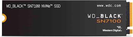 Unidad De Estado Solido Ssd Interno Wd Black Sn7100 1tb M.2 2280 Nvme Pcie Gen4 Lect.7250mb/s