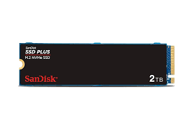 Unidad De Estado Solido Ssd Interno Sandisk Plus 2tb M.2 2280 Nvme Pcie Gen3 Lect.3200mbs