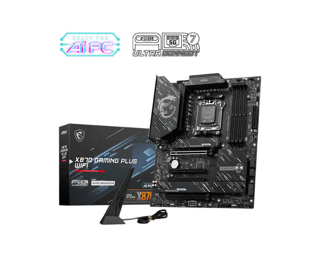Mb Msi X870 Gaming Plus Wifi Am5 Ddr5 Wifi 7 Atx