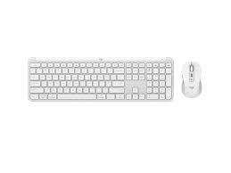 Kit Logitech Mk950 Signature Slim T/m Usb Bt Off White (920-012594)