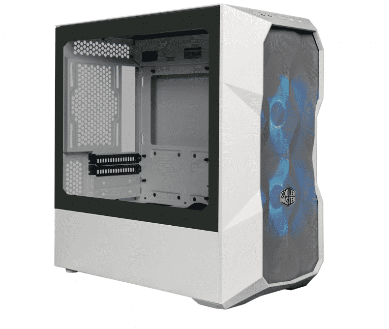 Gabinete   Cooler Master Masterbox Td300 Mesh Con Ventana Argb Blanco