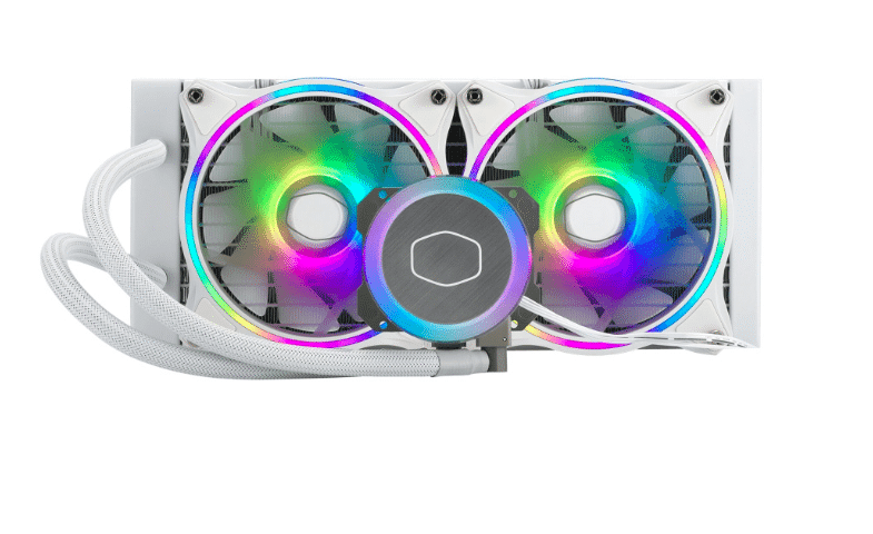 Cooler              Master Masterliquid Ml240 Illusion Enfriamiento Líquido Para Cpu 240mm  Mlx-d24m-a18pw-r1 White E Dition Pue