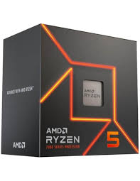 Cpu Amd Ryzen 5 7600 Radeon Graphics Am5 3.8ghz (100-100001015box)