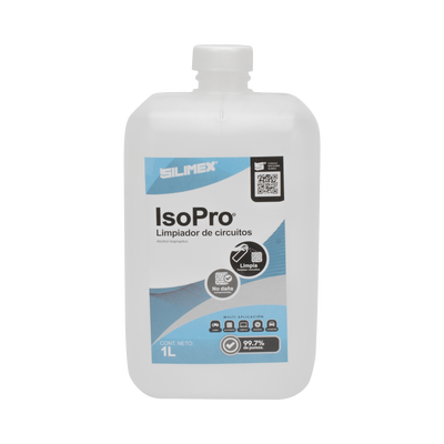 Alcohol Isopropilico Para Limpieza De Equipos De Vídeo, Fibra óptica, Cómputo, Y Equipo Telefónico 1000 Ml