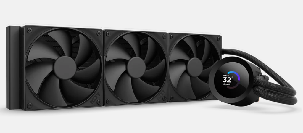Enfriamiento Liquido Nzxt Kraken Plus 360 V2 360mm Negro1800rpm, 12 V Dc, 4-pin Pwm