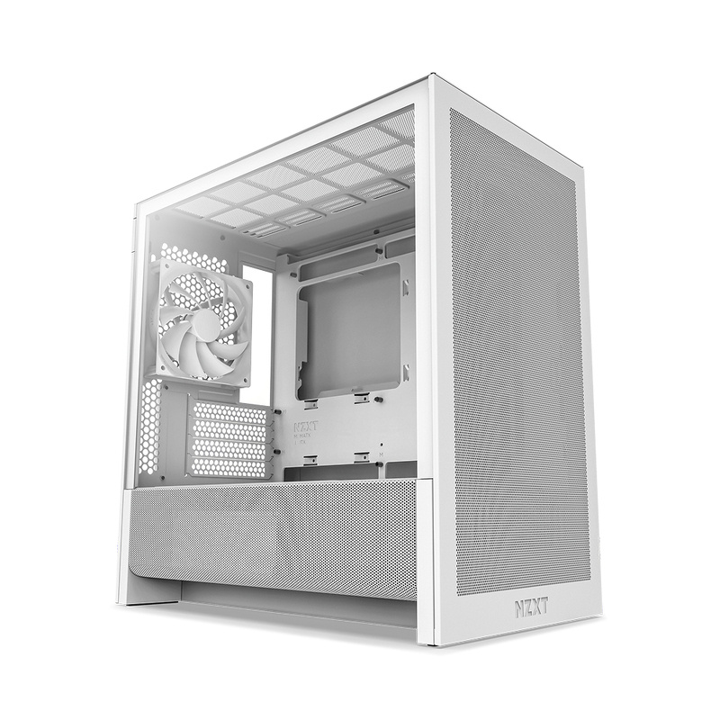 Gabinete Nzxt H3 Flow White, Atx2.5x6,3.5x2, 2usb 3.2 Tipo A, Usb3.2 Tipo C