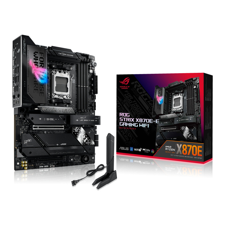 Tarjeta Madre Asus X870 Amd S-am5 9a Gen/4x Ddr5 5000/hdmi/5x M.2/9x Usb 3.2/2x Usb-c/wifi 7/bluetooth/atx/gama