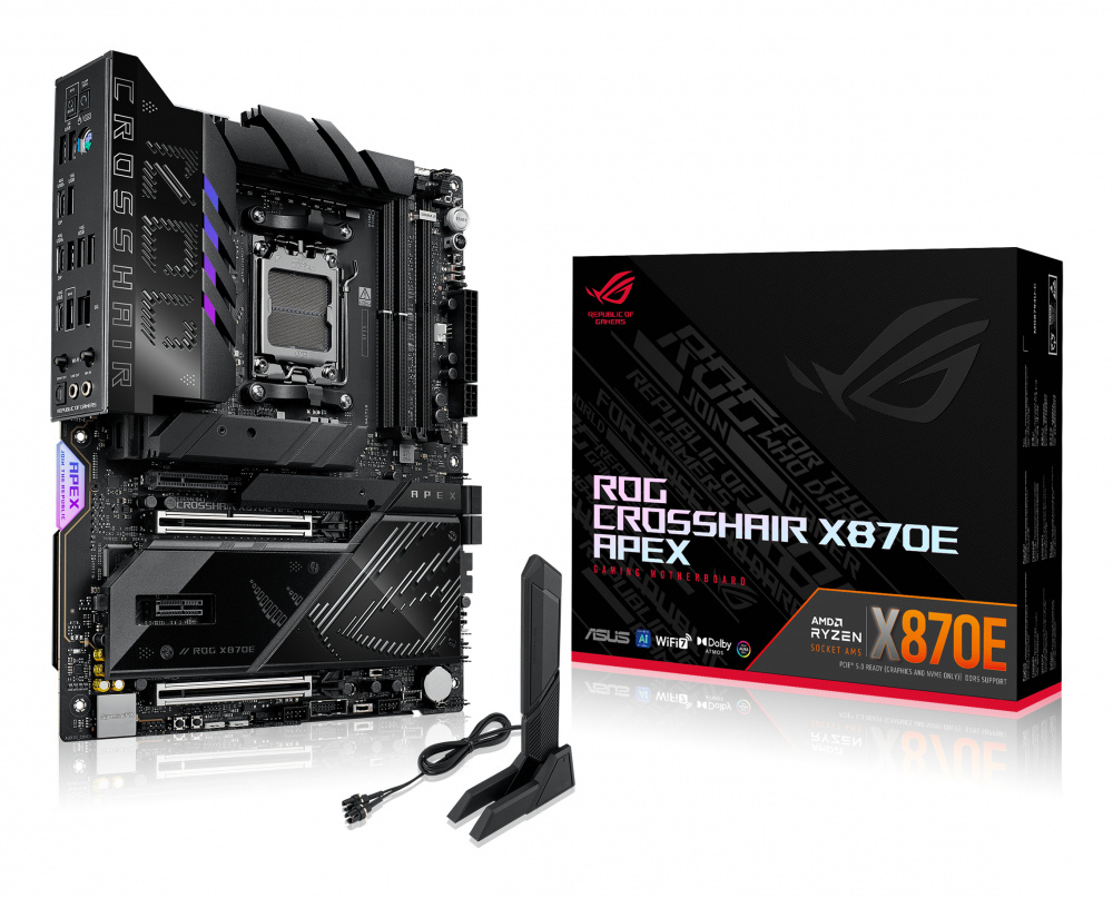 Tarjeta Madre Asus X870 Amd S-am5 9a Gen /2x Ddr5 8000 /2x Dp Tipo-c /5x M.2 /5x Usb 3.2 /wifi 7 /bluetooth