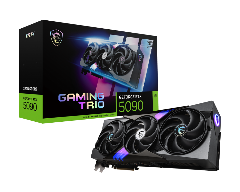Tarjeta de Video  Msi Geforce Rtx 5090 32gb Gaming Trio Oc Ddr7