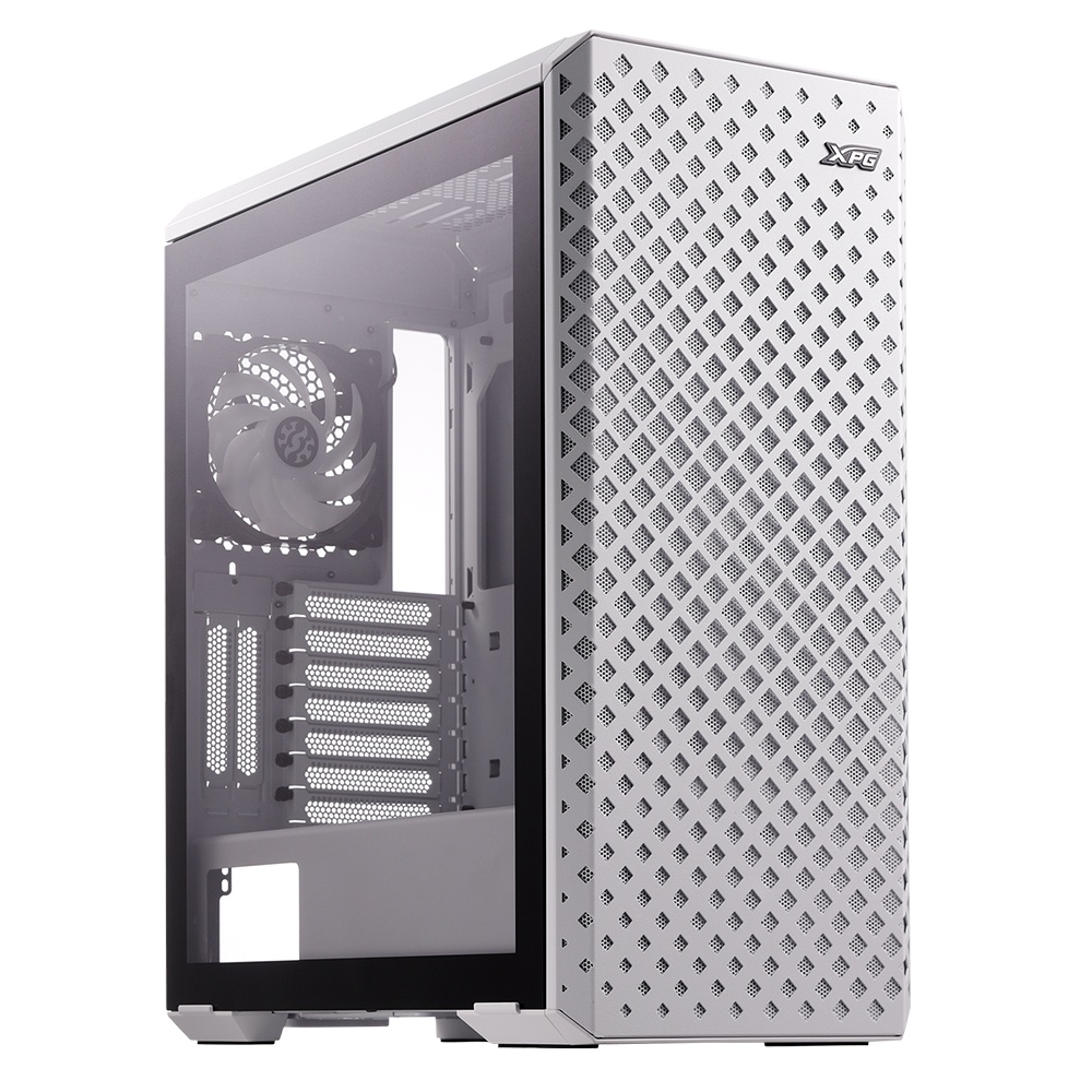 Gabinete Adata Xpg Defender Pro Mid Tower Panel Cristal Templado Atx 3 Ventiladores Blanco (defender