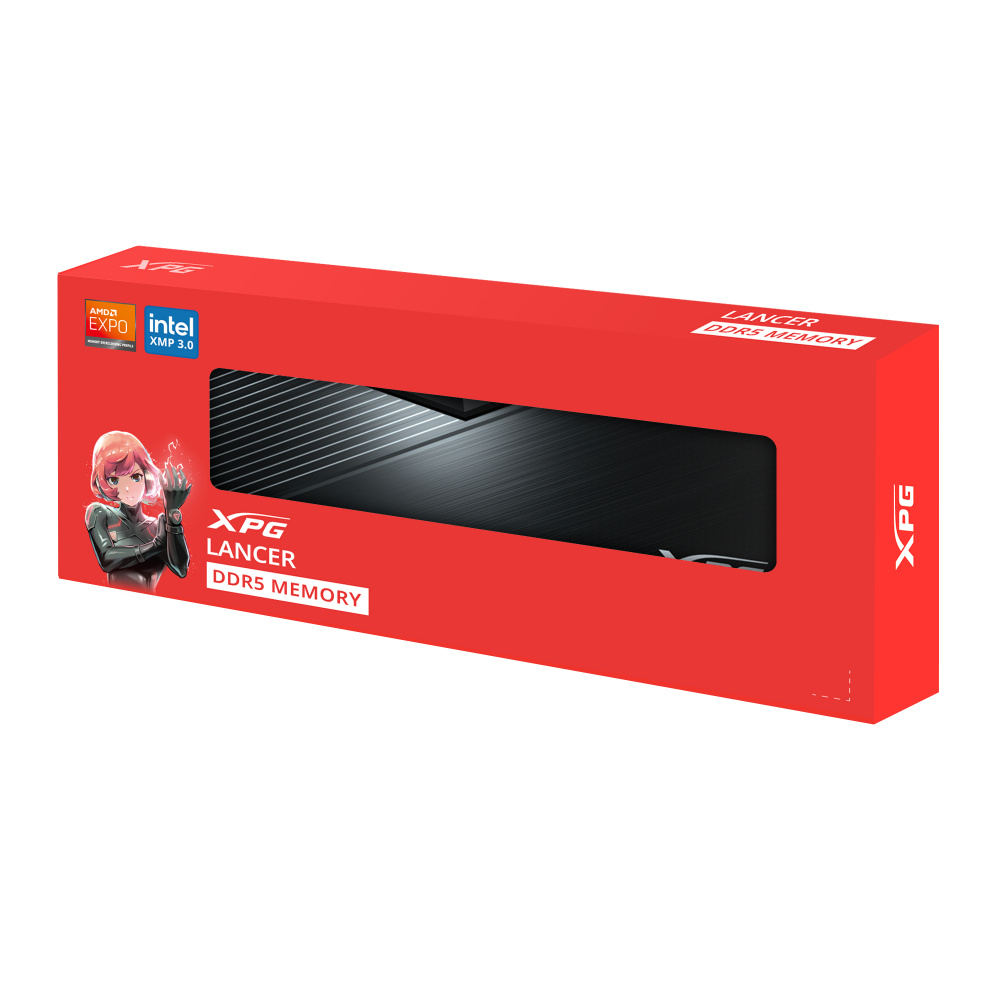 XPG GAMING LANCER  DDR5 16GB 6000 MHz CL48 AX5U6000C4816G-SLABBK