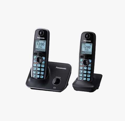 Panasonic Telefono Inalambrico P. Lcd 1.8 + 1 Auri Negro(kx-tg4112meb)