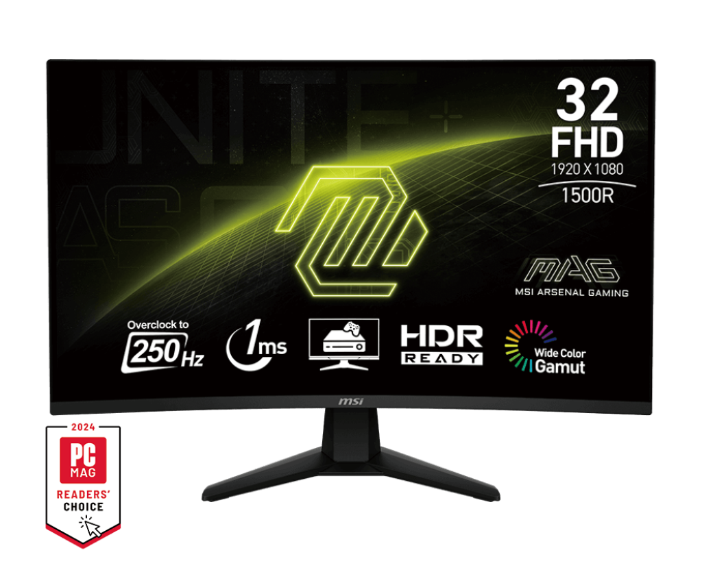 Monitor Gamer Curvo MSI MAG 276CF E20 LCD 27", 1920x1080 Full HD, 200Hz, HDMI/DisplayPort, Negro