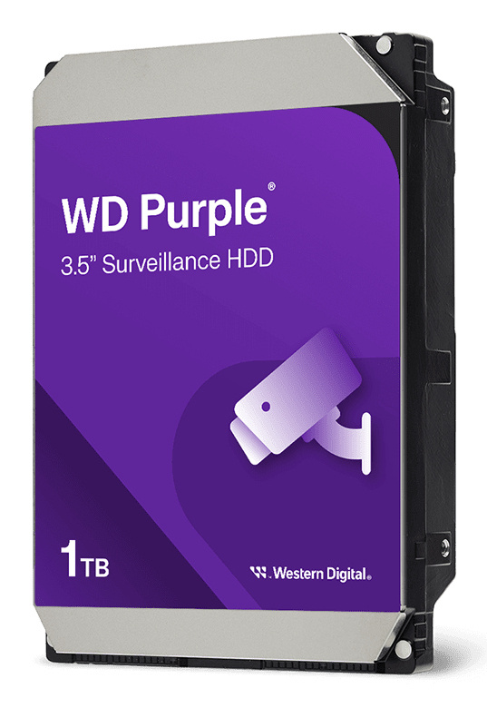 Disco Duro Interno Wd Purple Pro 24tb 3.5 Escritorio Sata3 6gb/s 512mb 7200rpm 24x7 Ia Dvr Nvr Hasta