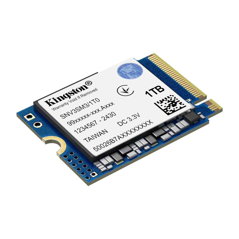 Unidad Ssd Kingston Nv3 1tb M.2 2230 Pcie Nvme 6000mb Snv3sm3/1t0