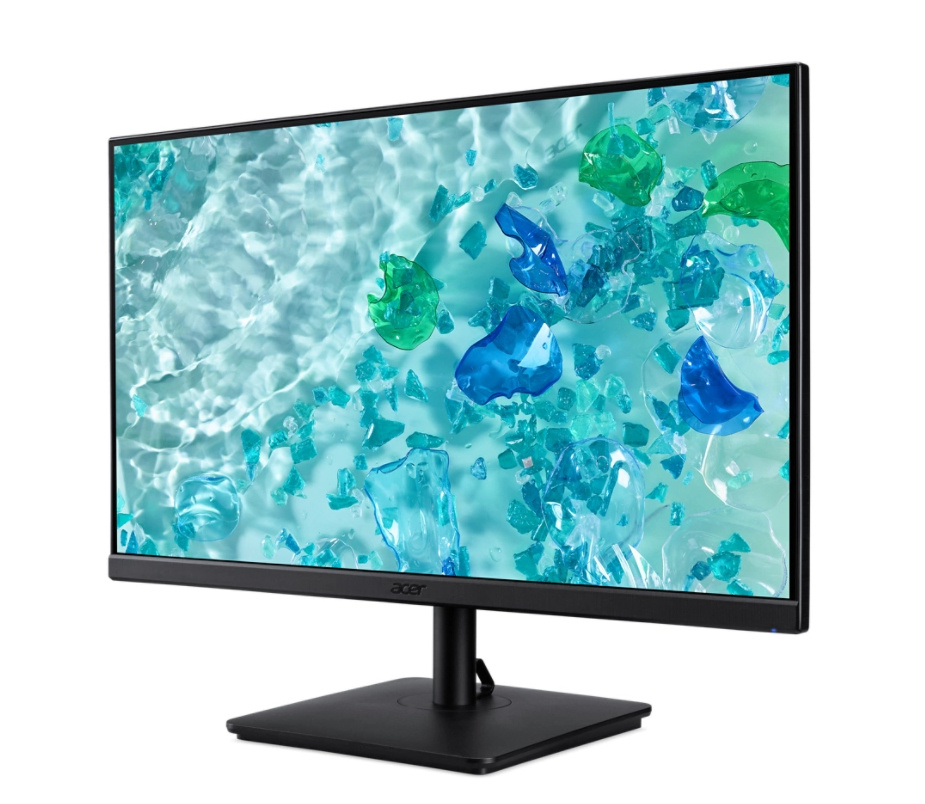 Monitor Acer V7 V247y Ebi, 23.8 Pulgadas, Fhd, 1920 X 1080, 100hz, Ips, 4 Ms Gtg, Hdmi, Vga, Vesa,