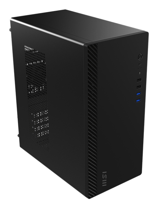 Gabinete Msi Pro Shield M100p / Media Torre / Micro Atx/mini Itx/ Sin Fuente/pc