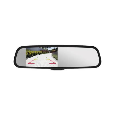 Espejo Retrovisor Con Pantalla Lcd Con Atenuación Automática Cuenta Con Entradas De Video Duales