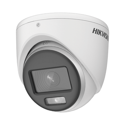 [colorvu] Turret Turbohd 2 Megapixel (1080p) / Imagen A Color 24/7 / Lente 2.8 Mm / Metal / Luz Blanca 20 Mts / Exterior Ip67 / Tvi-ahd-cvi-cvbs / Dwdr (pue)