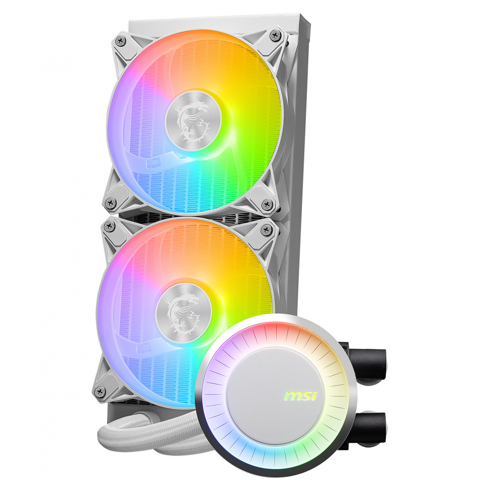 Disipador De Enfriamiento Liquido Ms Mag Coreliquid E240 / Black / 240mm / Intel ,1700, 1851 / Amd