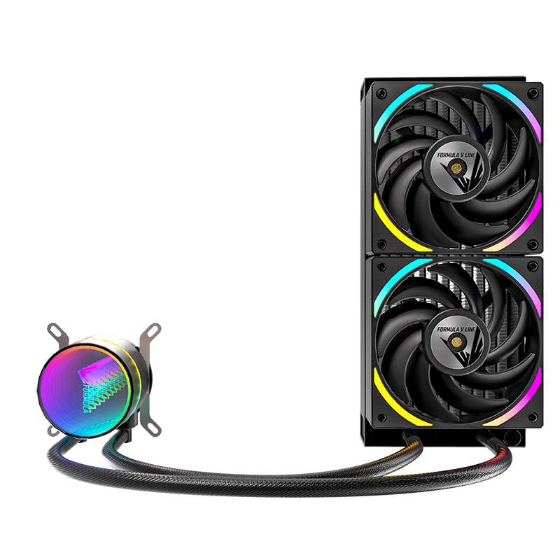 Enfriamiento Liquido Formula Oasis L240 Black 240mm Argb 600-2000rpm (puebla)