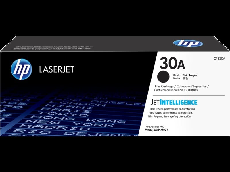 Cartucho Original De Toner Negro Hp 30a Laserjet (cf230a)