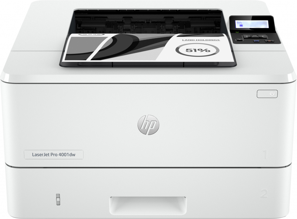 Multifuncional HP LaserJet Pro MFP 4103dw, Blanco y Negro, Láser, Inalámbrico, Print/Copy/Scan