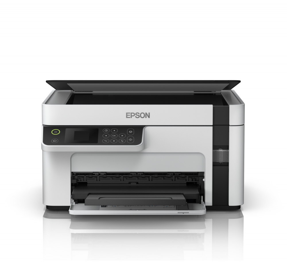 Multifuncional Epson EcoTank M2120, Blanco y Negro, Inyección de Tinta, Tanque de Tinta, Inalámbrico, Print/Copy/Scan