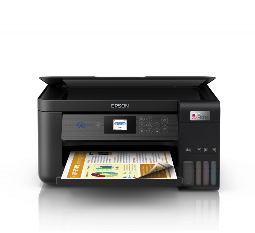 Multifuncional Epson EcoTank L4260, Color, Inyección de Tinta, Tanque de Tinta, Inalámbrico, Print/Copy/Scan