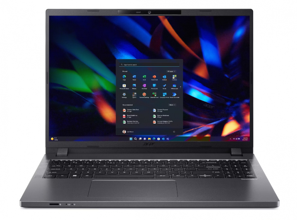 Laptop Acer TravelMate P2 TMP216-51-51NA, 16" 1920x1200 WUXGA, Intel Core i5-1335U, 8GB, 512GB SSD, Windows 11 Pro, Español