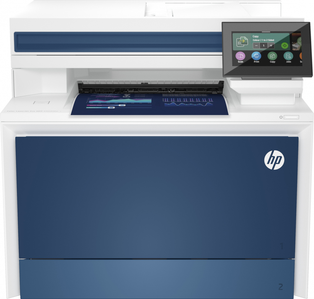 Multifuncional HP LaserJet Pro 4303fdw, Color, Láser, Inalámbrico, Print/Scan/Copy/Fax
